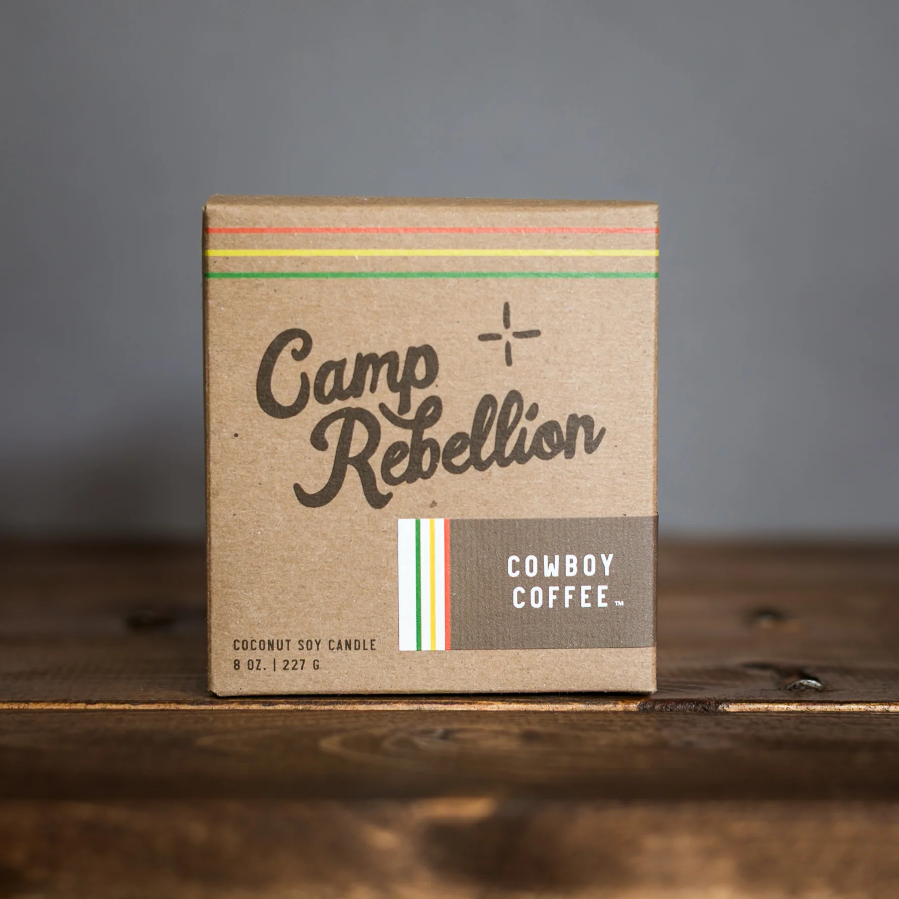 Cowboy Coffee Candle 8 oz "Camp Rebellion" - Image 2