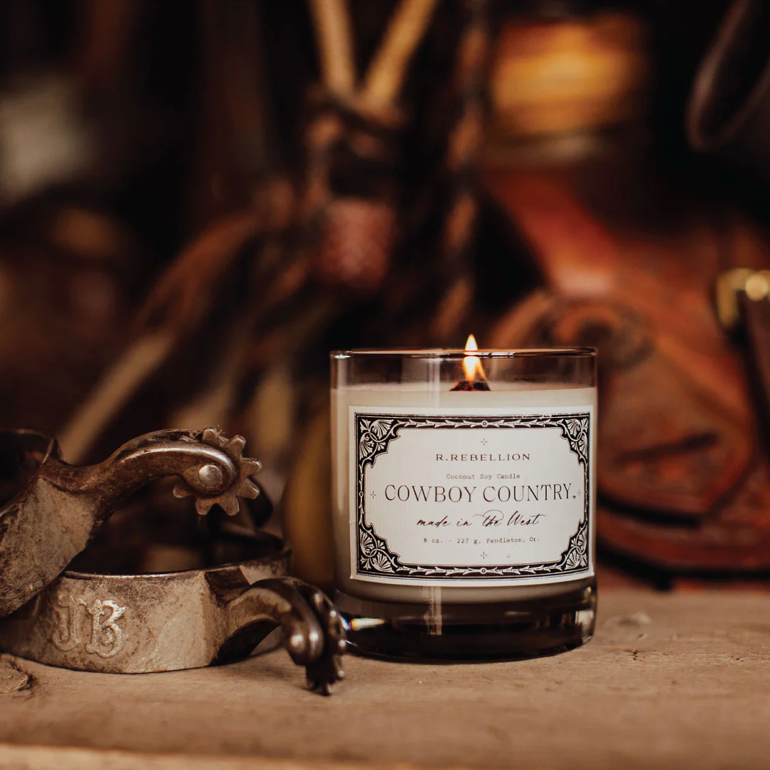 Cowboy Country Candle 8 oz. - Image 4