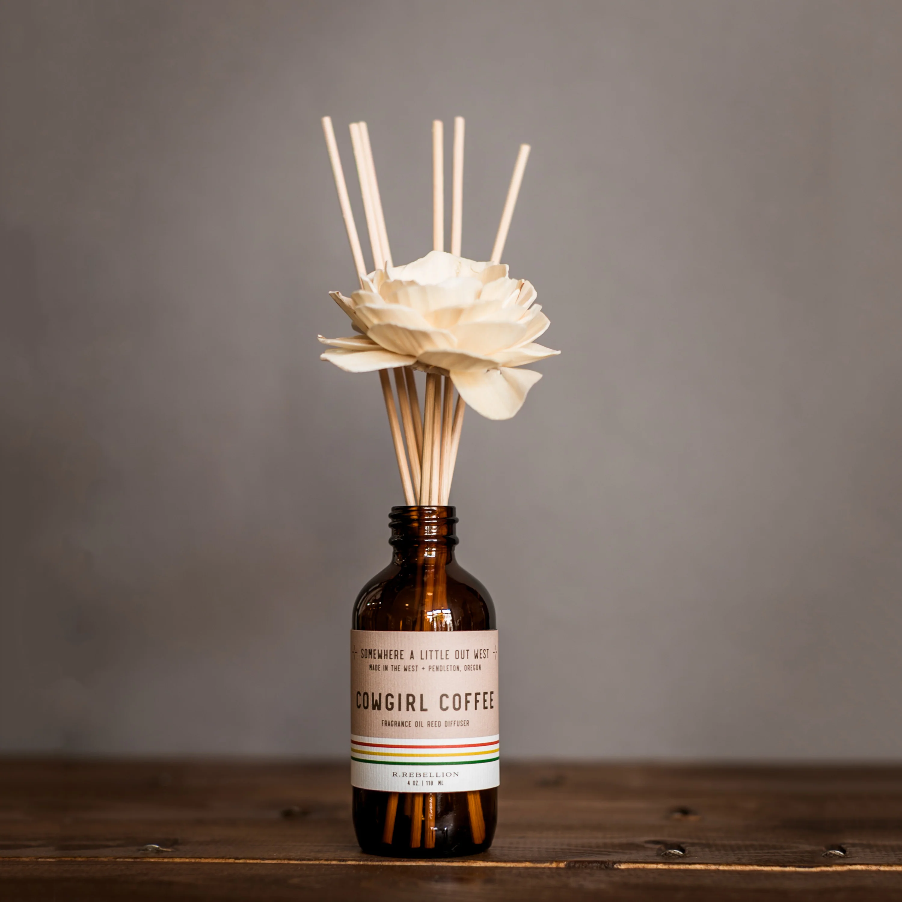 Cowgirl Coffee Reed Diffuser "Camp Rebellion"