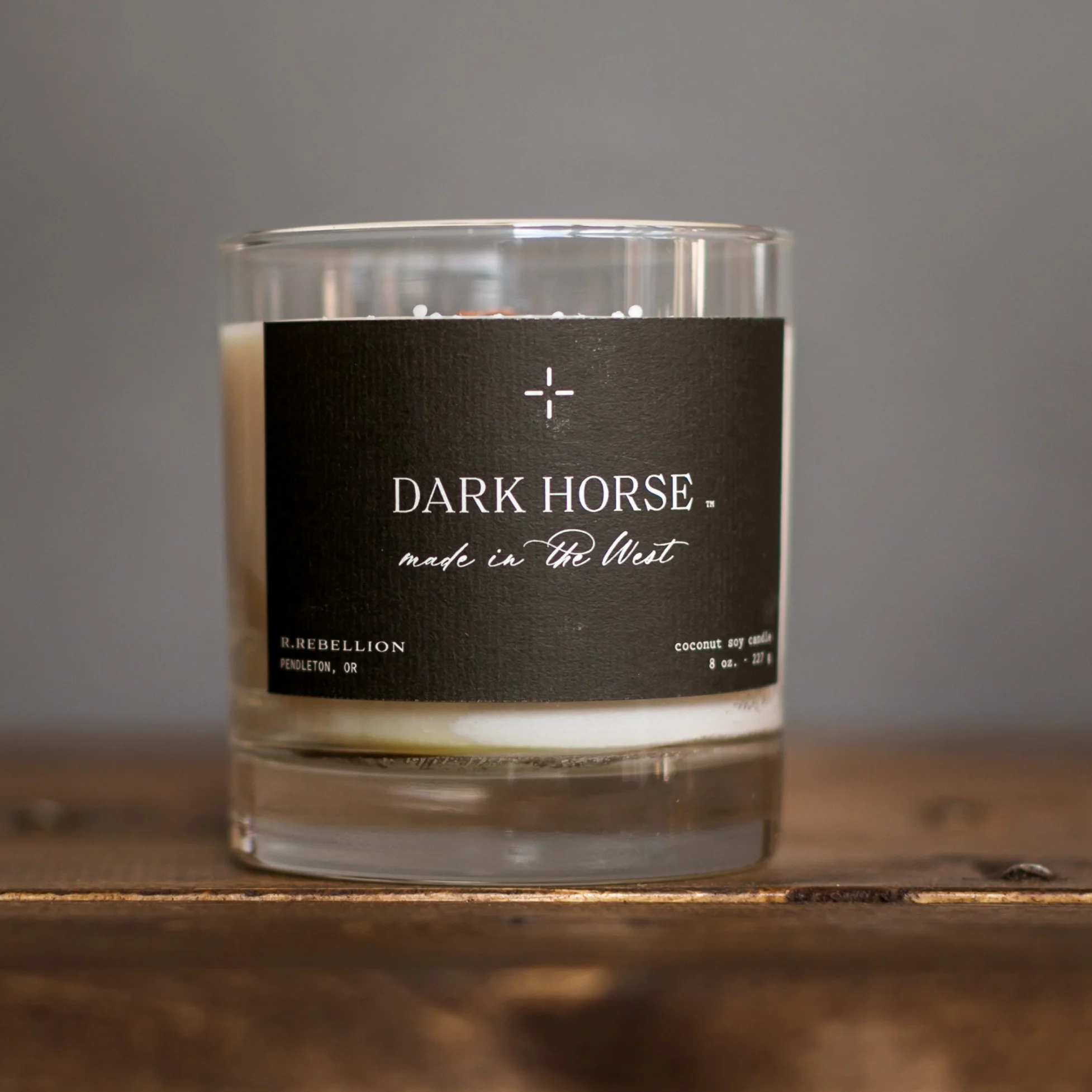 Dark Horse Candle 8 oz.