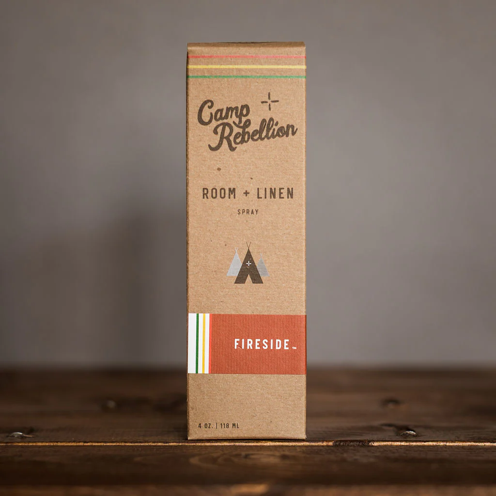 Fireside Room + Linen Spray 4 oz. "Camp Rebellion" - Image 2