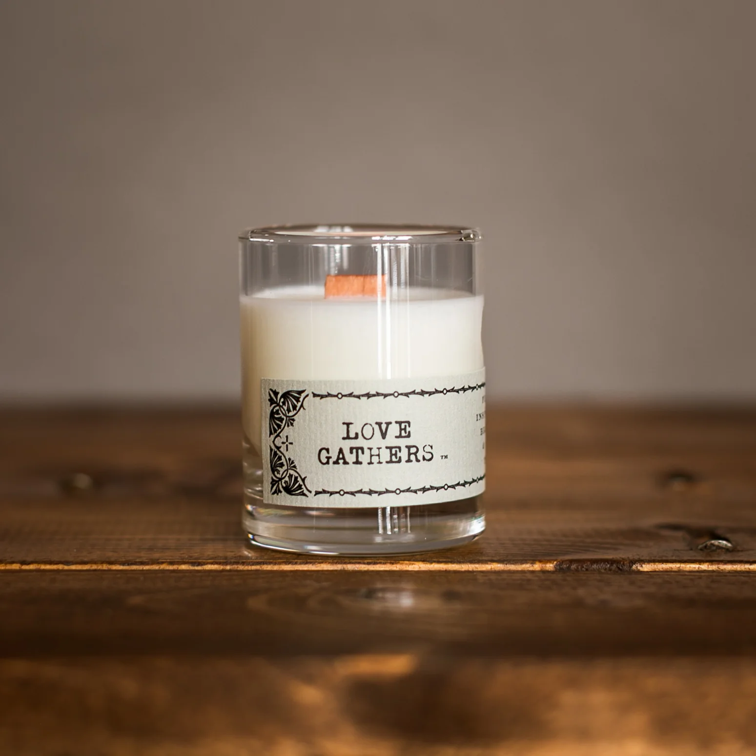 Love Gathers Candle 2 oz. - Drifter