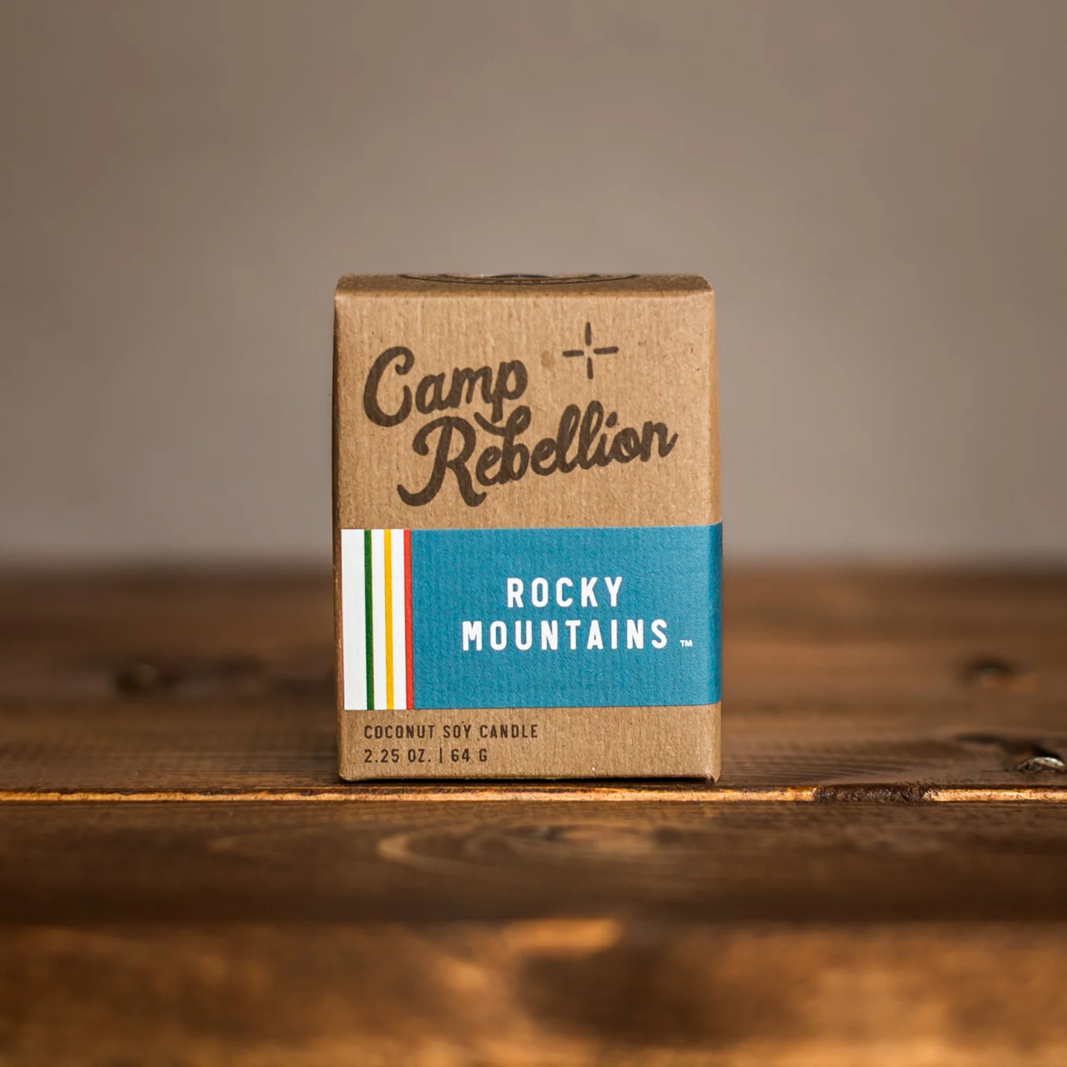 Rocky Mountains Candle 2 oz. - Drifter "Camp Rebellion" - Image 2