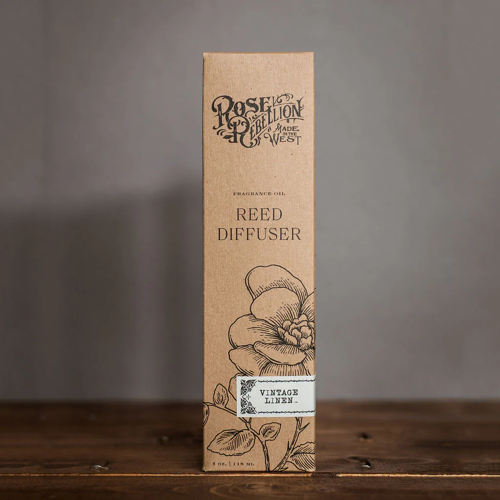 Vintage Linen Reed Diffuser - Image 2