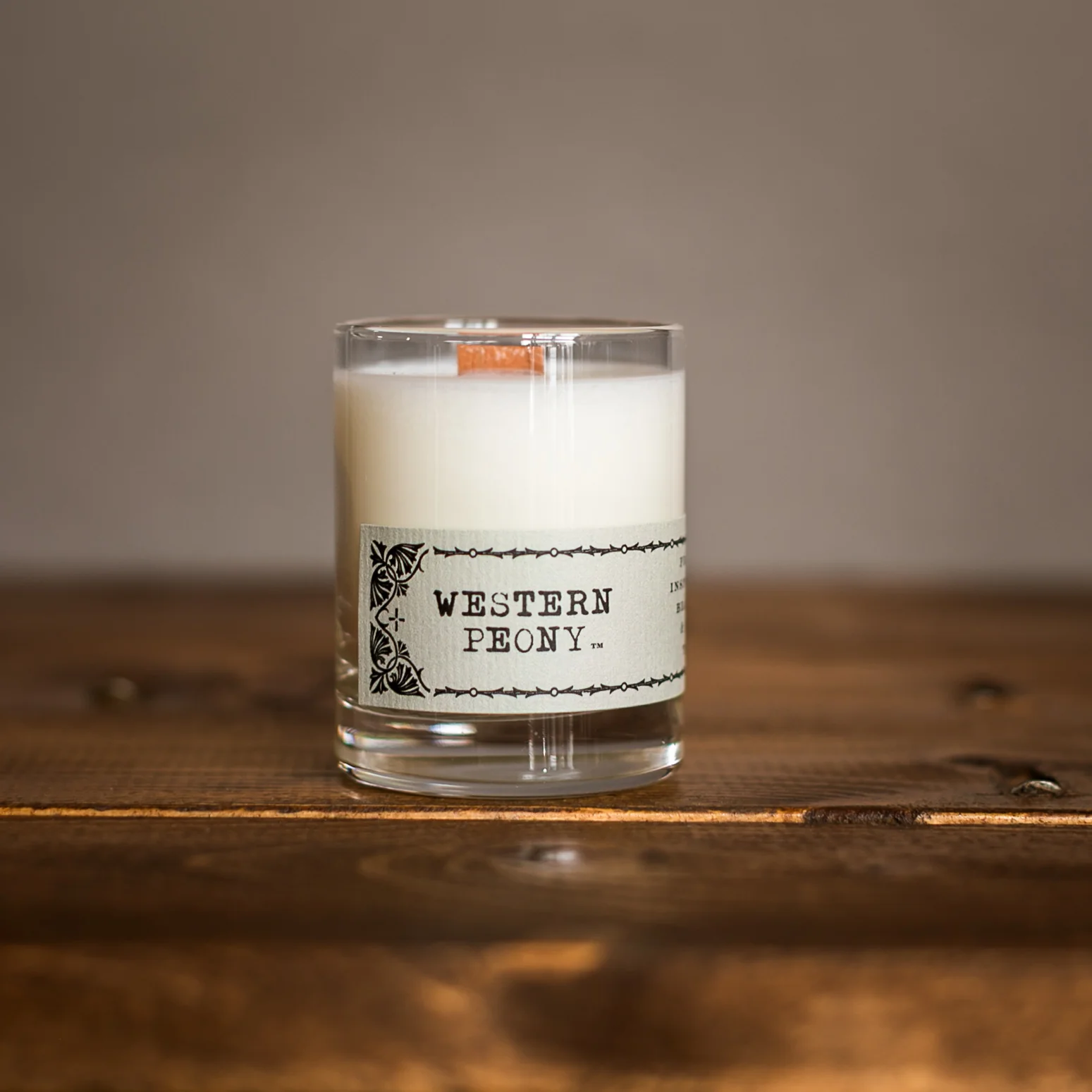 Western Peony Candle 2 oz. - Drifter