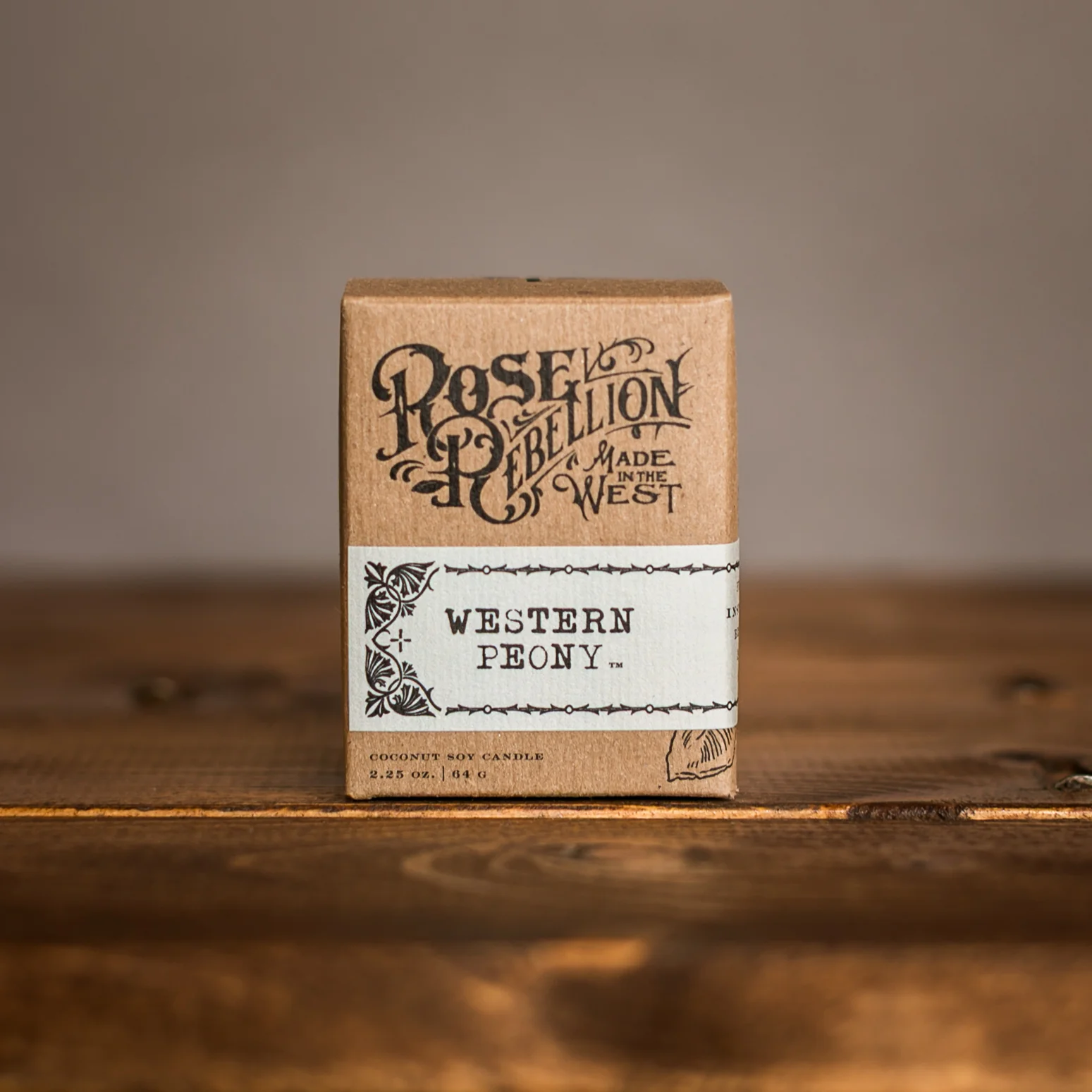 Western Peony Candle 2 oz. - Drifter - Image 2