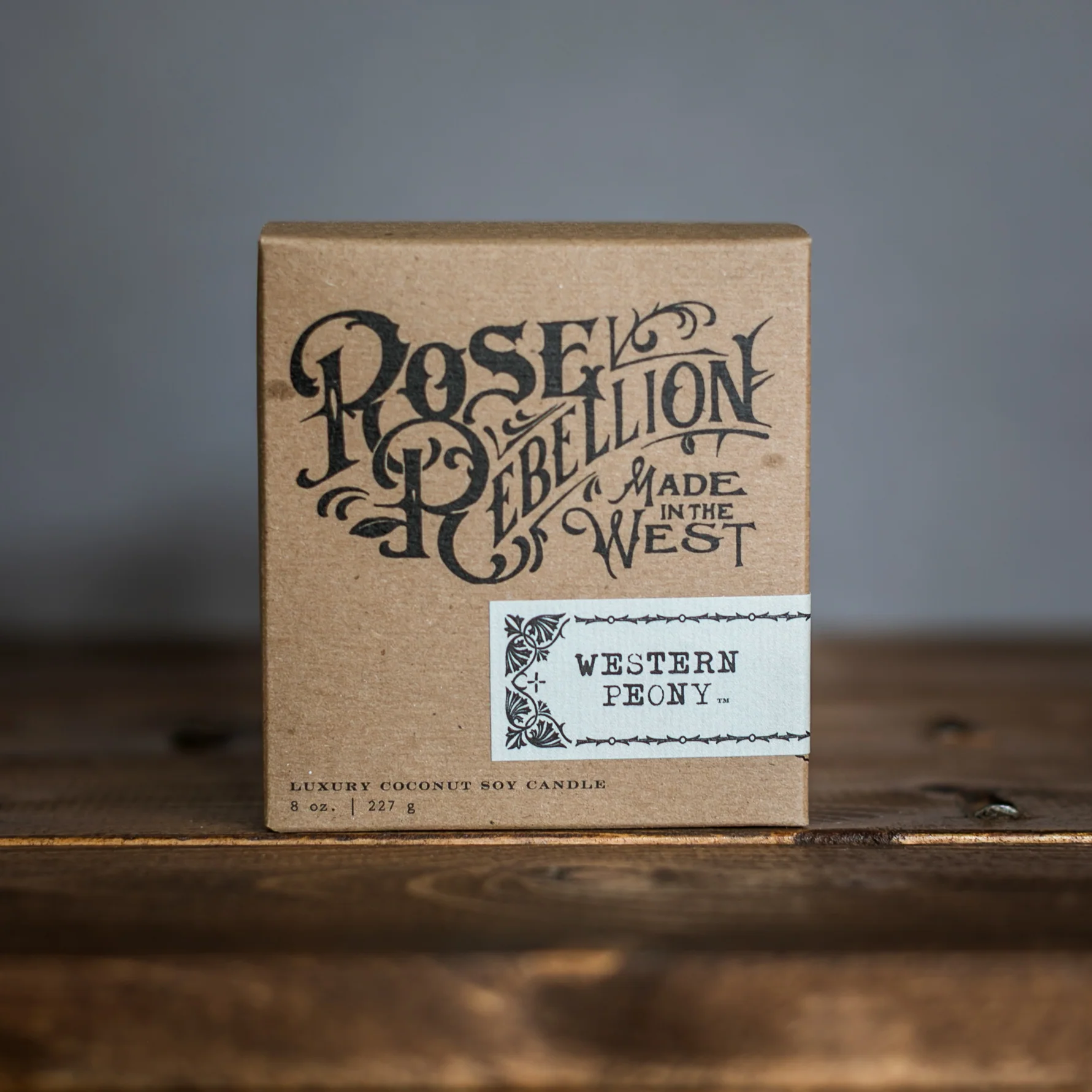 Western Peony Candle 8 oz. - Image 2