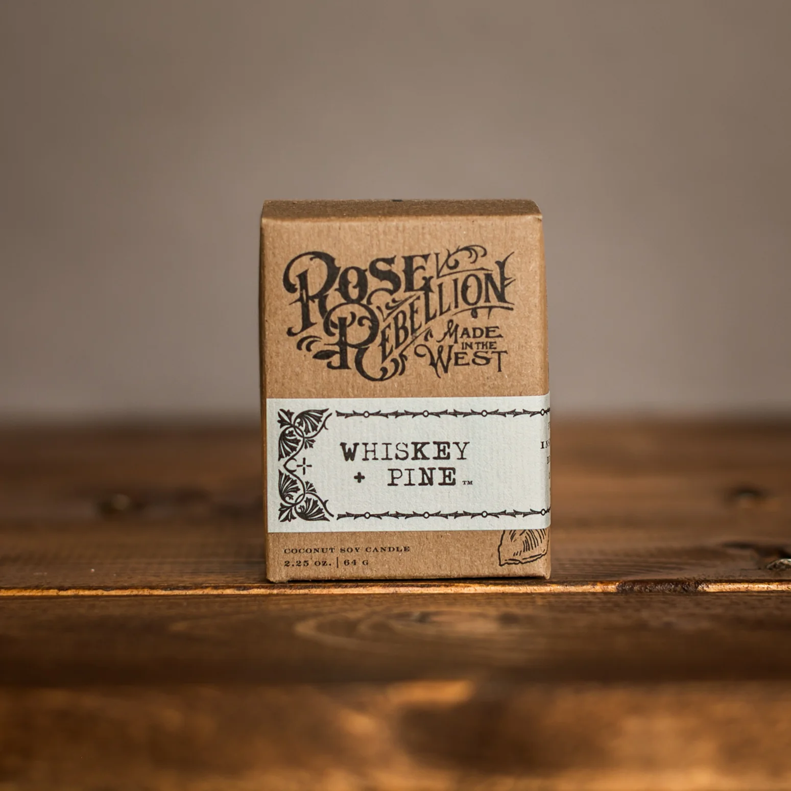 Whiskey + Pine Candle 2 oz. - Drifter - Image 2